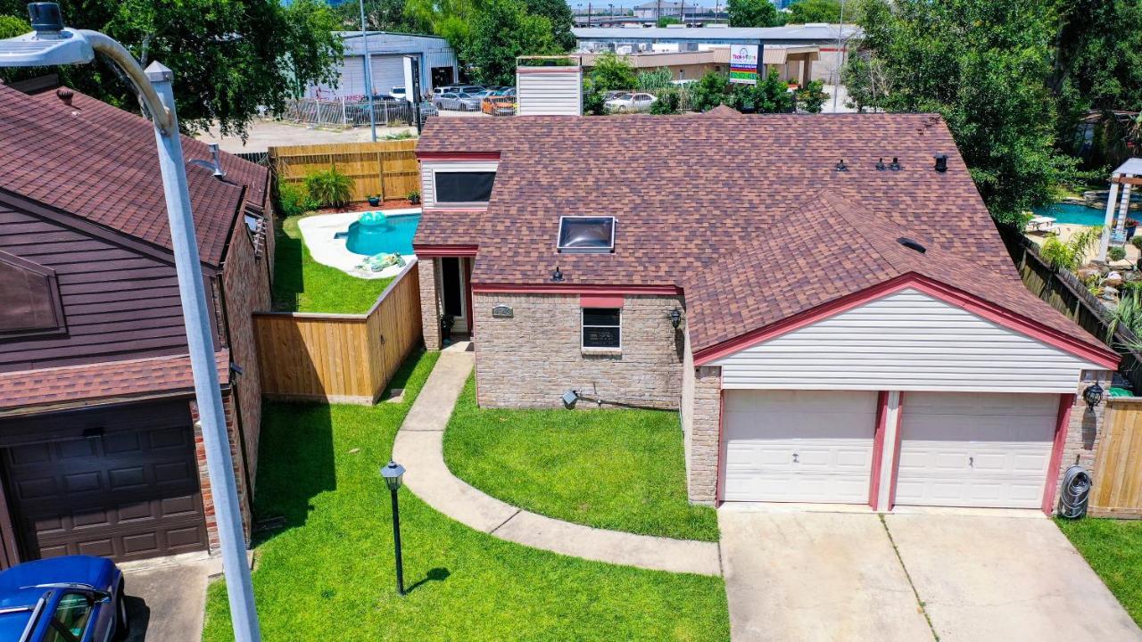 1976Houstongem Luminous Pvtpool & Hottub Dt20Mins For Lrg Families 6Beds 2Bath Villa Dış mekan fotoğraf